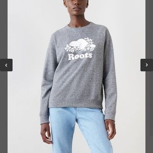 ROOTS Organic Original Crew Sweatshirt, Small